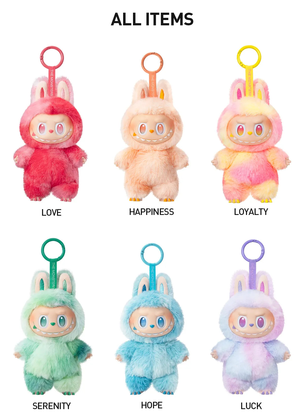 🧸 POPMART®️ Labubu THE MONSTERS - Big into Energy Series-Vinyl Plush Pendant Blind Box