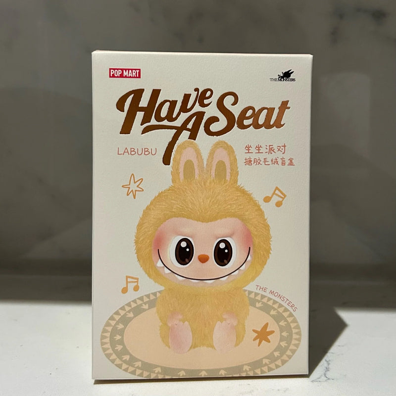 POPMART®️ Labubu THE MONSTERS - Have a Seat Vinyl Plush Blind Box
